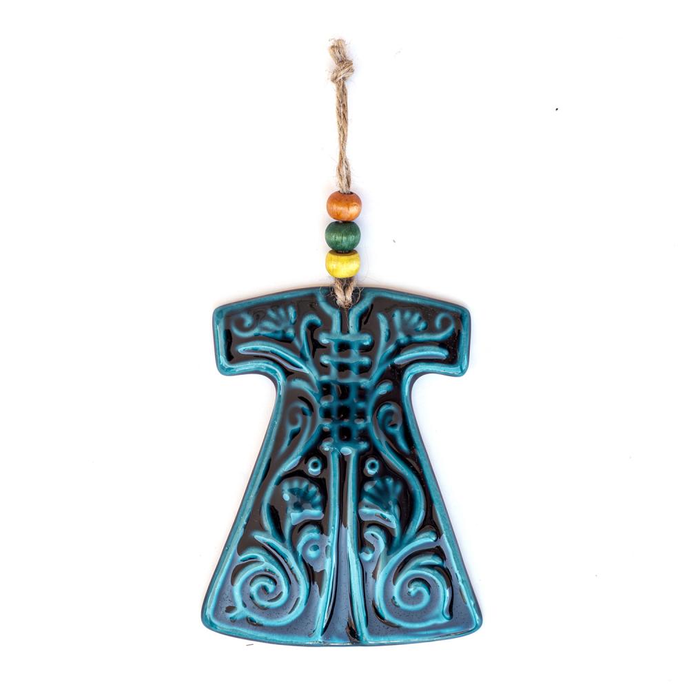Dekoratif Seramik Kaftan Motifli Duvar Süsü