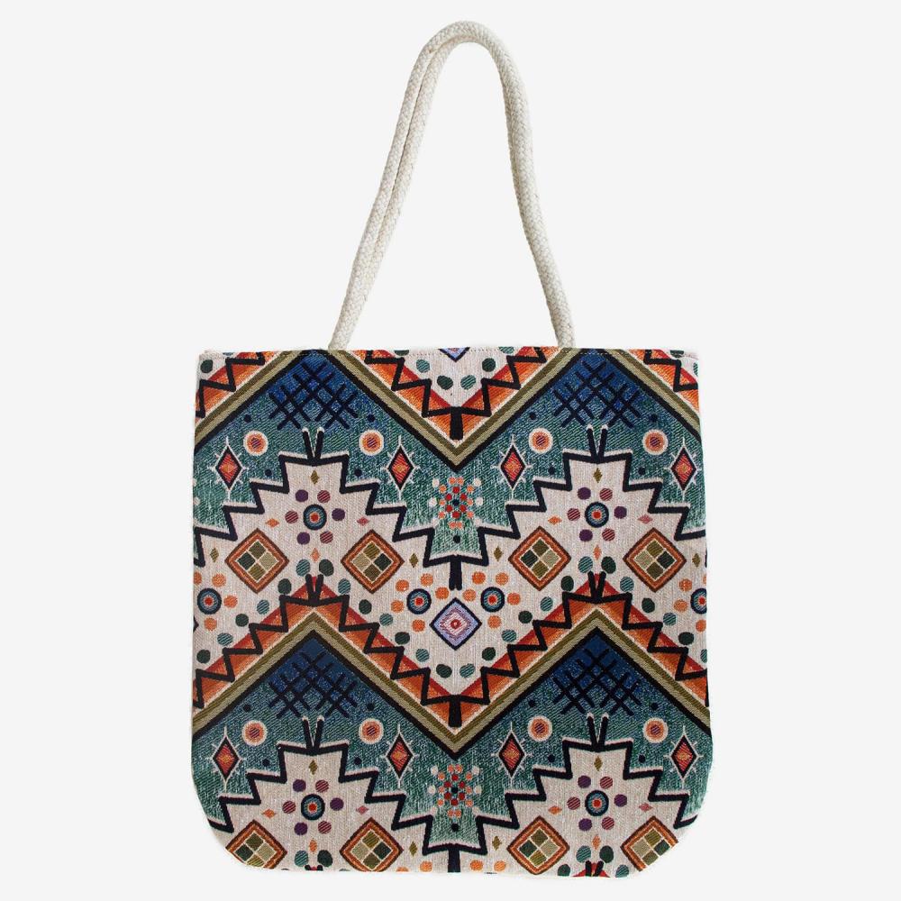 Goblen Kumaş Heybe Çanta | Etnik Desenli Model GBLN-3525
