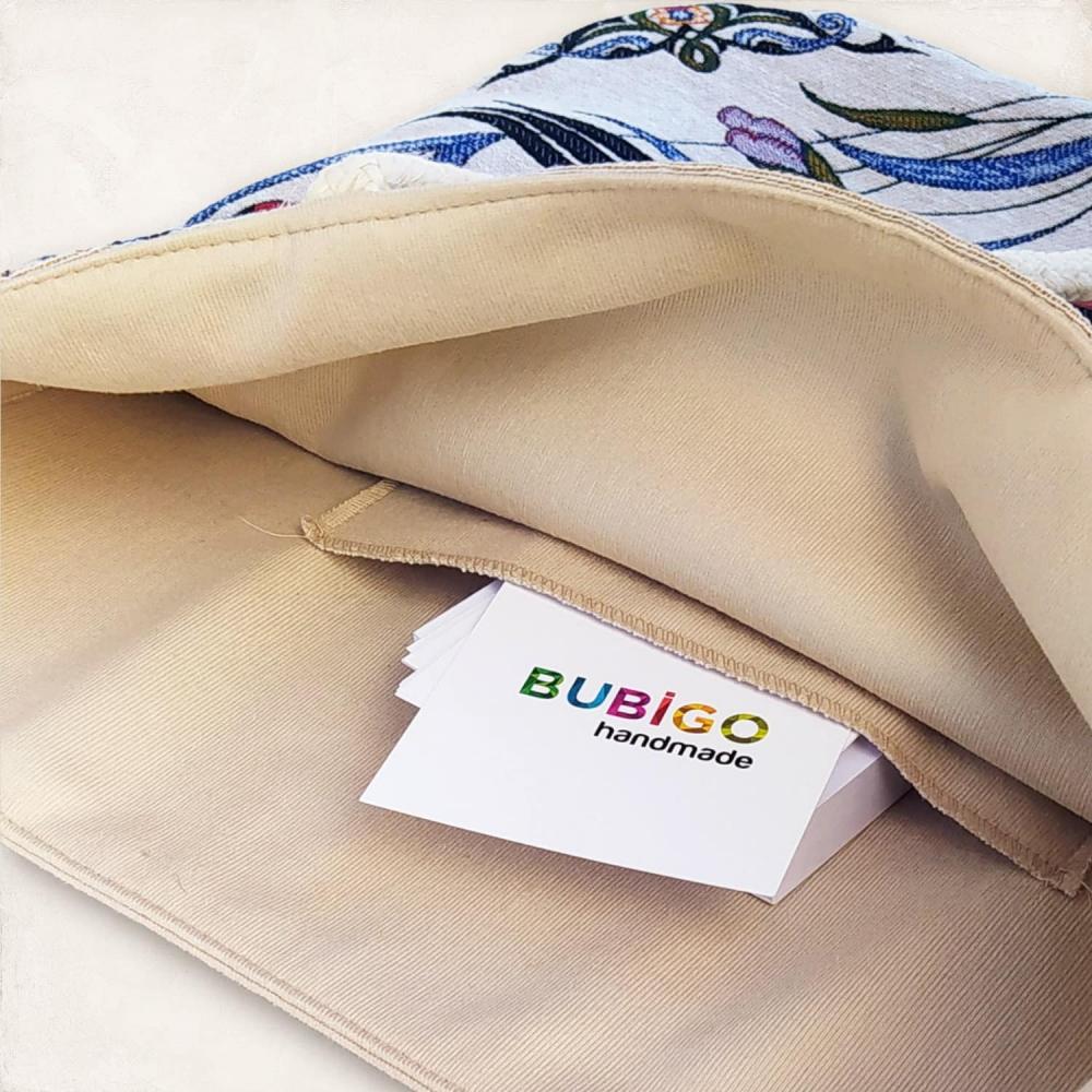Goblen Kumaş Heybe Çanta | Simetrik Desenli Model GBLN-3551